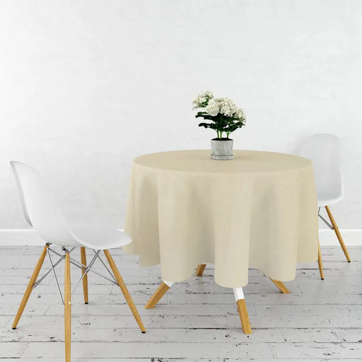 TABLE COVER DEON BEIGE F140 CM - Покривки<<<Текстил за кухня<<<Кухня<<<Praktiker&&&Покривки<<<Текстил за кухня<<<Мебели