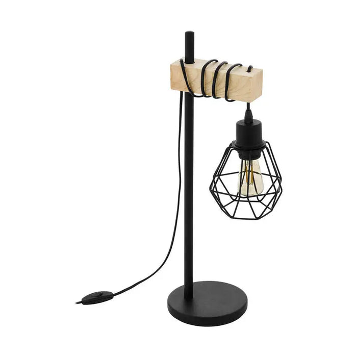 TABLE LAMP 1XE27 EGLO TOWNSHEND 5 - Настолни лампи<<<Вътрешно осветление<<<Мебели и интериор<<<Praktiker&&&Настолни