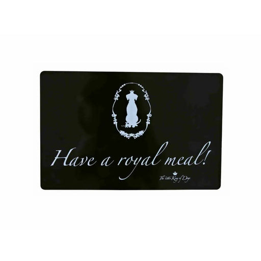 Tablecloth Trixie Have a royal meal Black Plastic 44 × 28 cm - Домашни Животни<<<Дом Градина<<<BigBuy&&&Здраве и