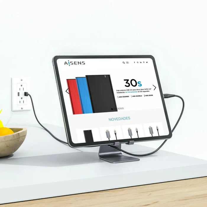 Tablet Mount Aisens MS1PM-083 Grey (1 Unit) - Електроника GPS и Автомобил<<<Компютри| Електроника<<<BigBuy&&&Поставки