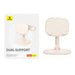 Tablet/Phone Stand Baseus Seashell Series Pink - Bases and stands<<<stands<<<tripods<<<Selfie sticks<<<GSM