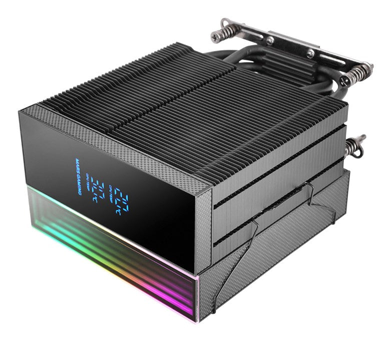 Mars Gaming MCPU-LCD Processor Air cooler 12 cm Black 1 pc(s)