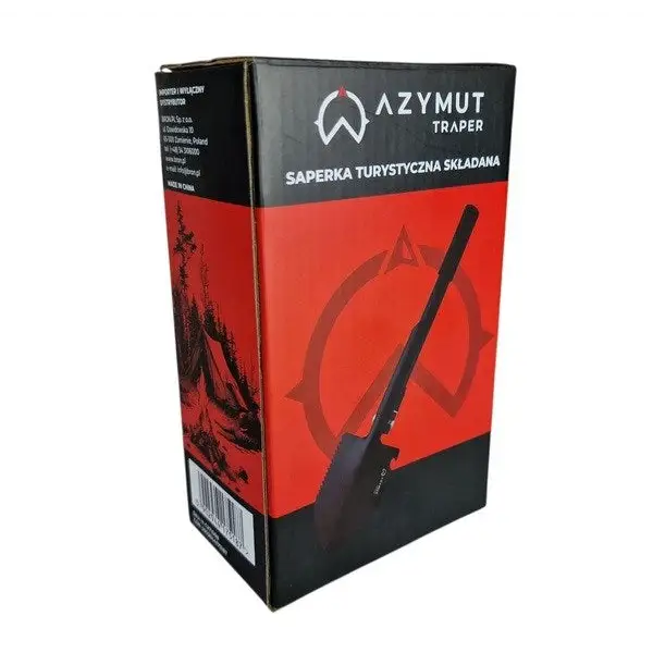 Tactical multifunctional shovel AZYMUT Trapper black +pack - Shovels axes sawsSUR-SSP<<<SurvivalSUR<<<ActionPL