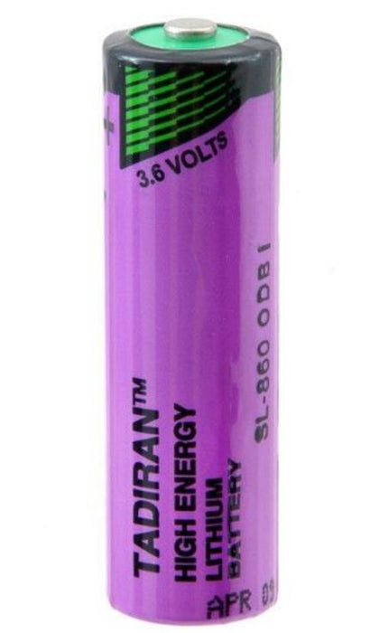 Lithium thionyl chloride battery 3.6V AA R6 2.4Ah SL860/S /STD /with bud/ TADIRAN