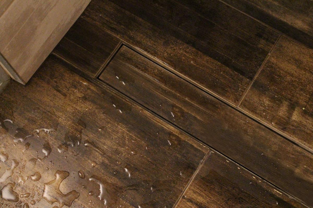 LINEAR SIPHON FOR TILE 600MM INOX