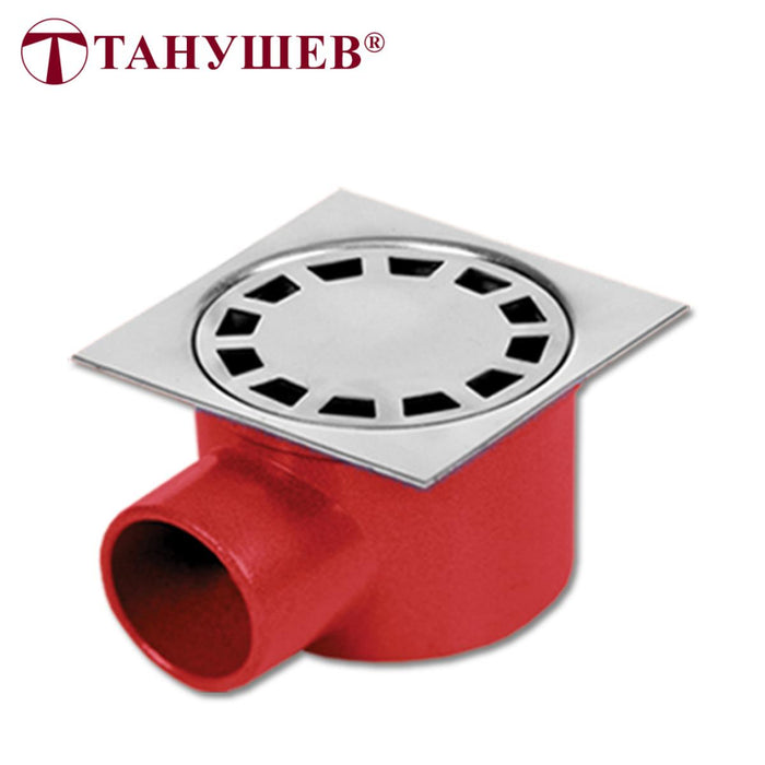 FLOOR ROGOV SIPHON 10X10CM PPR/INOX