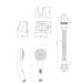 Tap Rousseau Grey Stainless steel - Баня<<<Дом Градина<<<BigBuy&&&Аксесоари и кранчета<<<Баня<<<Дом Градина<<<BigBuy