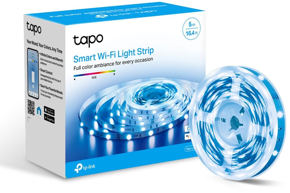 TP-Link Smart LED Strip Tapo L900-5, Wi-Fi, 5m, Multicolor EU