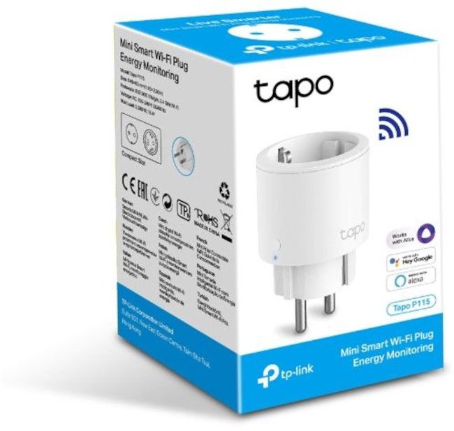 Smart socket TP-Link Tapo P115 (1-Pack)