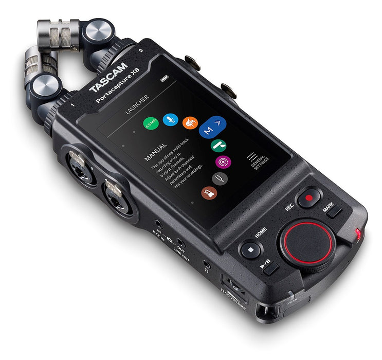 Tascam Portacapture X8  - portable, high resolution multi-track recorder