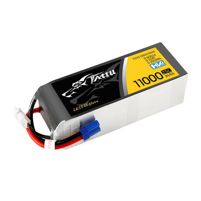 Tattu 11000mAh 22.8V HV 25C 6S1P Lipo Battery Pack with EC5 Plug - Lithium and NiMH<<<Batteries<<<RC models<<<InnproXML
