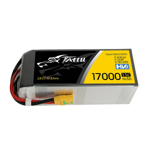 Tattu 17000mAh 22.8V 15C 6S1P Lipo Battery with XT90-S(anti-spark) Plug - Lithium and NiMH<<<Batteries<<<RC