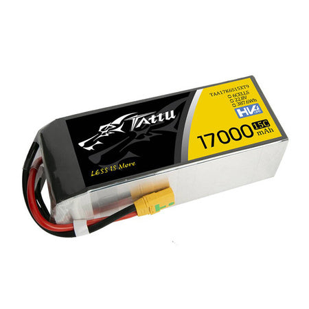 Tattu 17000mAh 22.8V 15C 6S1P Lipo Battery with XT90-S(anti-spark) Plug - Lithium and NiMH<<<Batteries<<<RC
