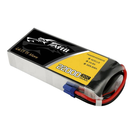 Tattu 22000mAh 14.8V 30C 4S1P Lipo Battery Pack with EC5 - Lithium and NiMH<<<Batteries<<<RC models<<<InnproXML