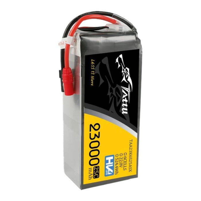 Tattu 23000mAh 22.8V 25C 6S1P Lipo Battery Pack With XT150 + AS150 - Lithium and NiMH<<<Batteries<<<RC