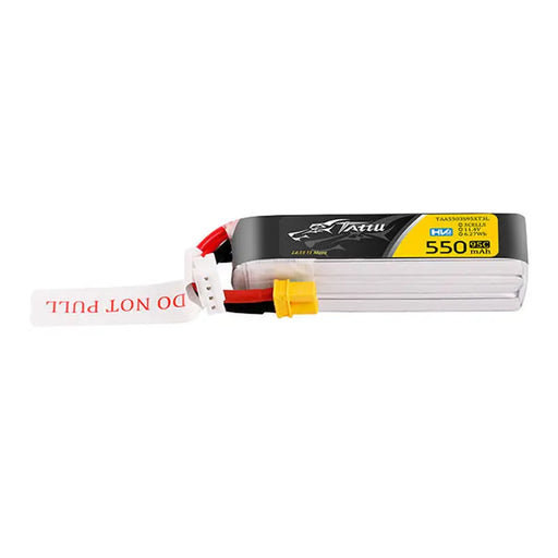 Tattu 3s 550mAh 95C 11.4V HV Lipo Battery with XT30 Plug Long-Pack Connector - Lithium and NiMH<<<Batteries<<<RC
