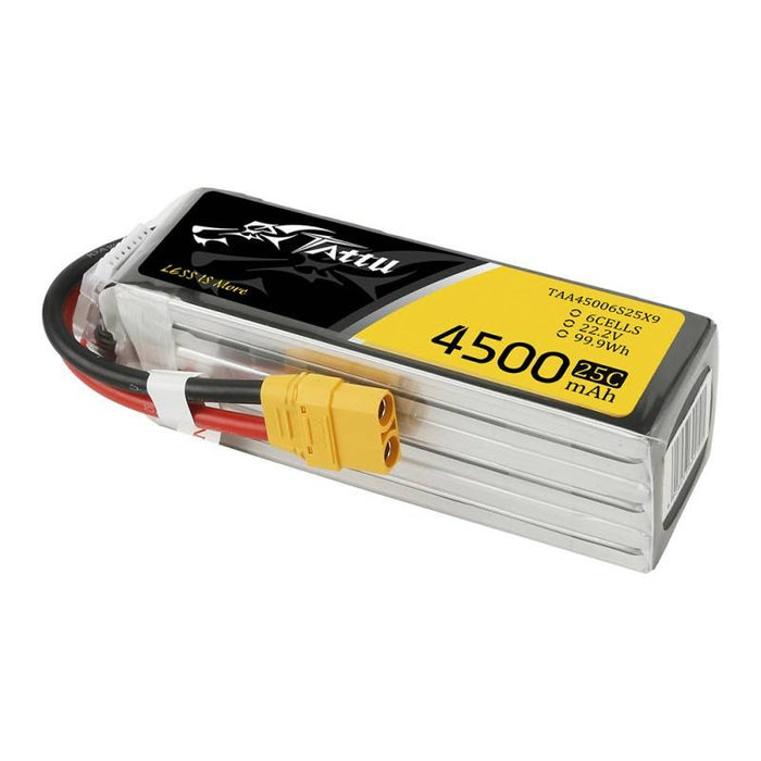 Tattu 4500mAh 22.2V 25C 6S1P XT90 battery - Lithium and NiMH<<<Batteries<<<RC models<<<InnproXML