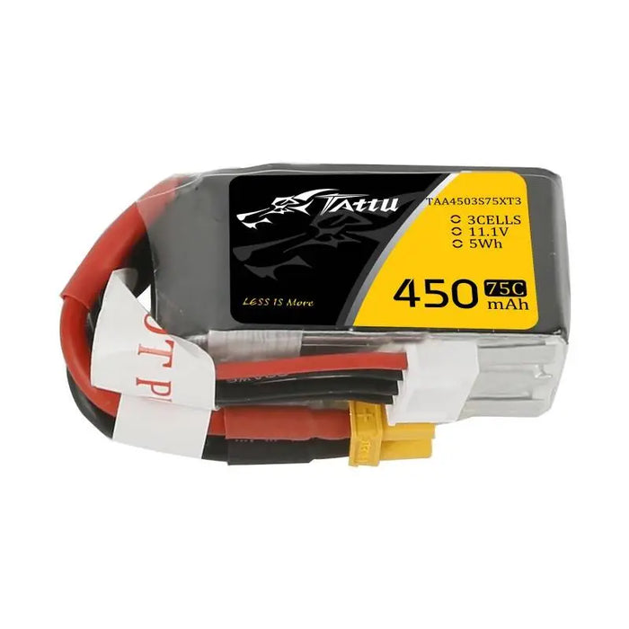 Tattu 450mAh 11.1V 75C 3S1P battery - Lithium and NiMH<<<Batteries<<<RC models<<<InnproXML