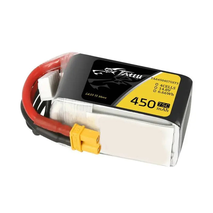 Tattu 450mAh 14.8V 75C 4S1P battery - Lithium and NiMH<<<Batteries<<<RC models<<<InnproXML