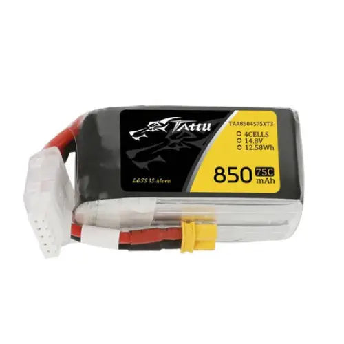 Tattu 850mAh 14.8V 75C 4S1P battery - Lithium and NiMH<<<Batteries<<<RC models<<<InnproXML