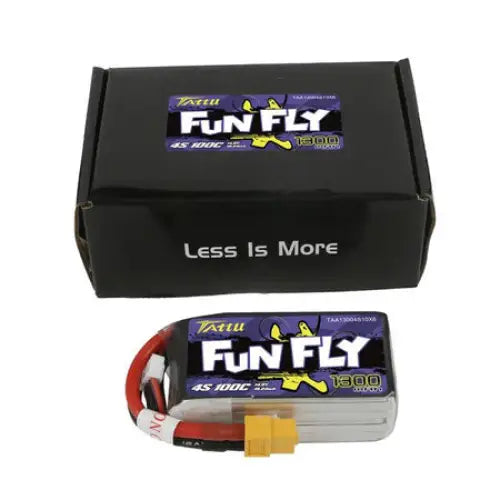 Tattu Funfly 1300mAh 14.8V 100C 4S1P battery - Lithium and NiMH<<<Batteries<<<RC models<<<InnproXML