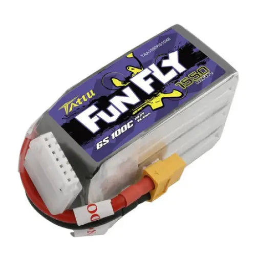 Tattu Funfly 1550mAh 22.2V 100C 6S1P XT60 battery - Lithium and NiMH<<<Batteries<<<RC models<<<InnproXML
