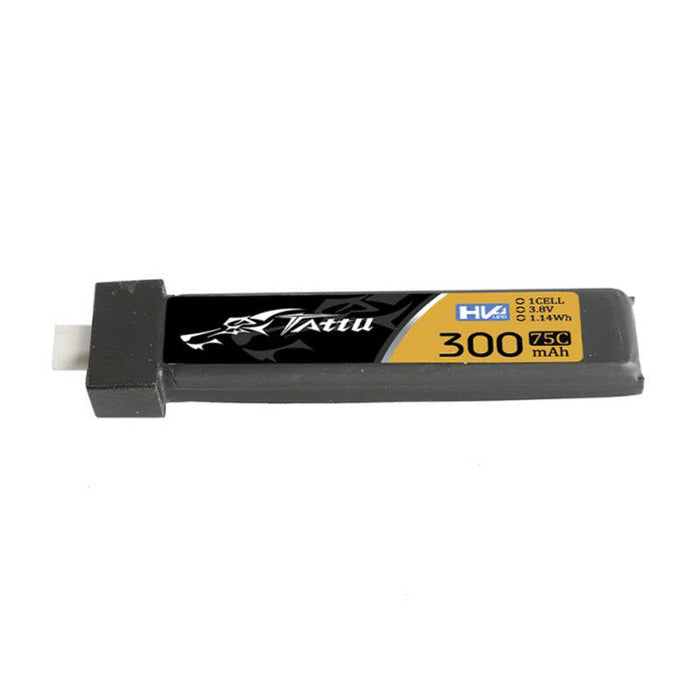Tattu LiPo 300mAh 3.8V 75C 1S1P HV BT2.0.5 battery (5pcs) - Lithium and NiMH<<<Batteries<<<RC models<<<InnproXML