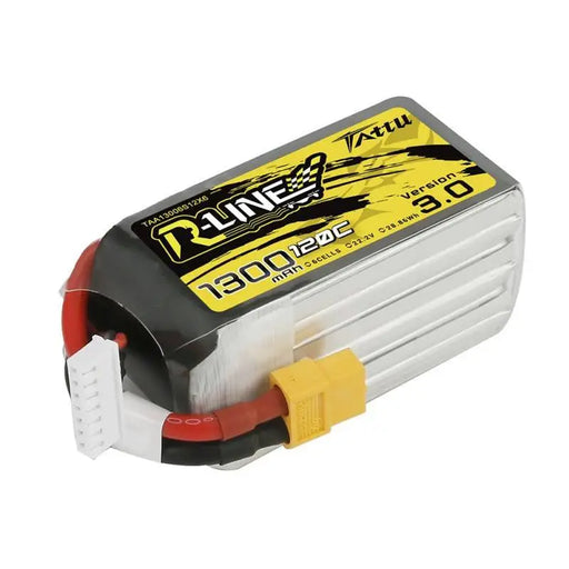 Tattu R-Line Version 3.0 1300mAh 22.2V 120C 6S1P XT60 battery - Lithium and NiMH<<<Batteries<<<RC models<<<InnproXML