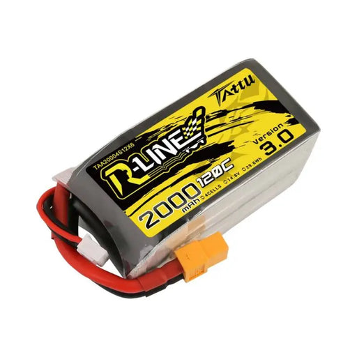 Tattu R-Line Version 3.0 2000mAh 14.8V 120C 4S1P XT60 battery - Lithium and NiMH<<<Batteries<<<RC models<<<InnproXML