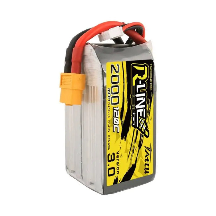 Tattu R-Line Version 3.0 2000mAh 14.8V 120C 4S1P XT60 battery - Lithium and NiMH<<<Batteries<<<RC models<<<InnproXML