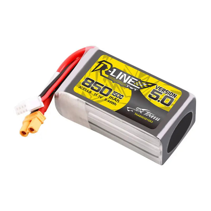 Tattu R-Line Wersja 5.0 850mAh 3S 11.1V 150C XT30U-F - Lithium and NiMH<<<Batteries<<<RC models<<<InnproXML