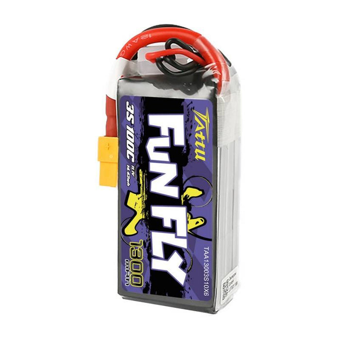 Battery Tattu Funfly 1300mAh 11,1V 100C 3S1P