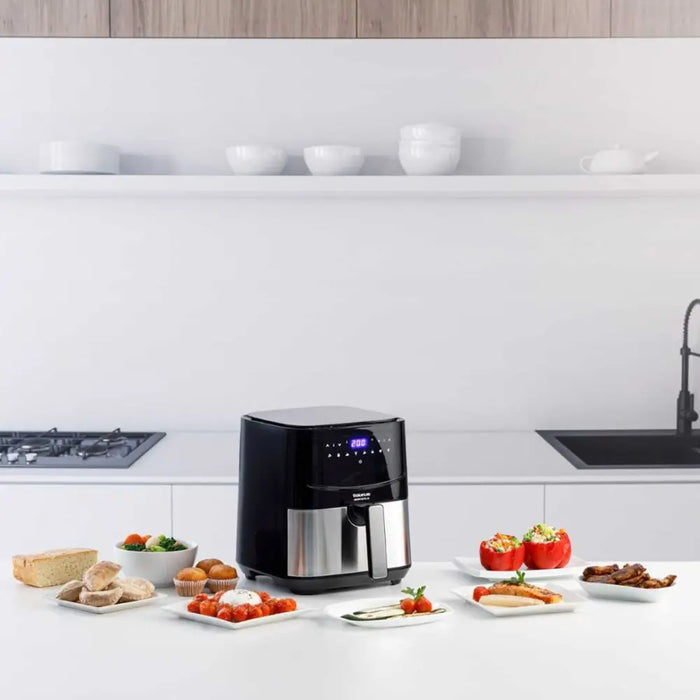 Taurus AF1450XD Single 5 L Stand-alone 1450 W Hot air fryer Black Stainless steel - FryersAGD-FRY<<<Home Appliance