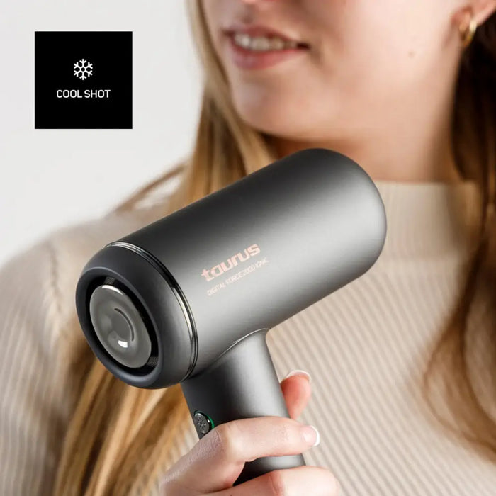 Taurus DIGITAL FORCE 2000 IONIC hair dryer 1800 W Black - HairdryersAGD-SUS<<<Home Appliance - ProductsAGD<<<ActionPL
