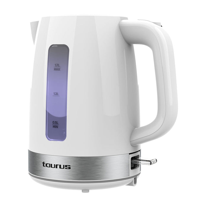 Electric kettle TAURUS KE2201P WHITE, 2200 W, 1.70 L