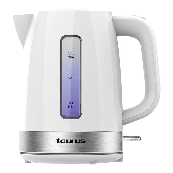 Electric kettle TAURUS KE2201P WHITE, 2200 W, 1.70 L