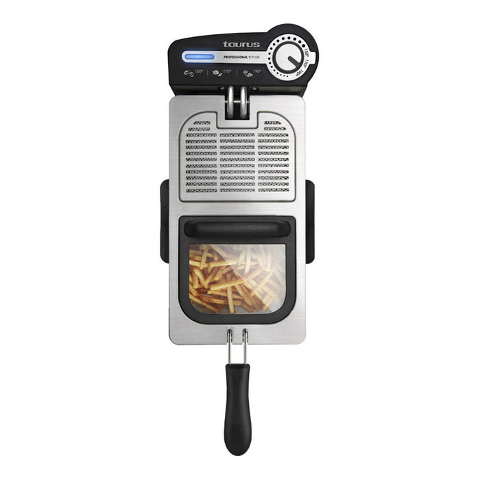 FRYER TAURUS PRO. 3L PLUS 3.00 L, 1.00 kg, 2100 W, GRAY