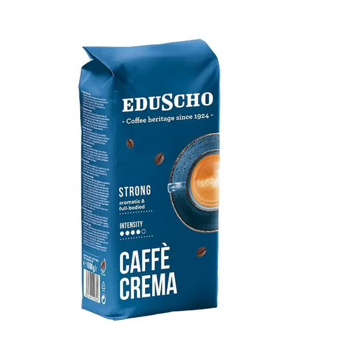 TCHIBO EDUSCHO CREMA STRONG coffee beans 1000G - Coffee BeansKIH-KZI<<<Coffee & TeaKIH<<<ActionPL