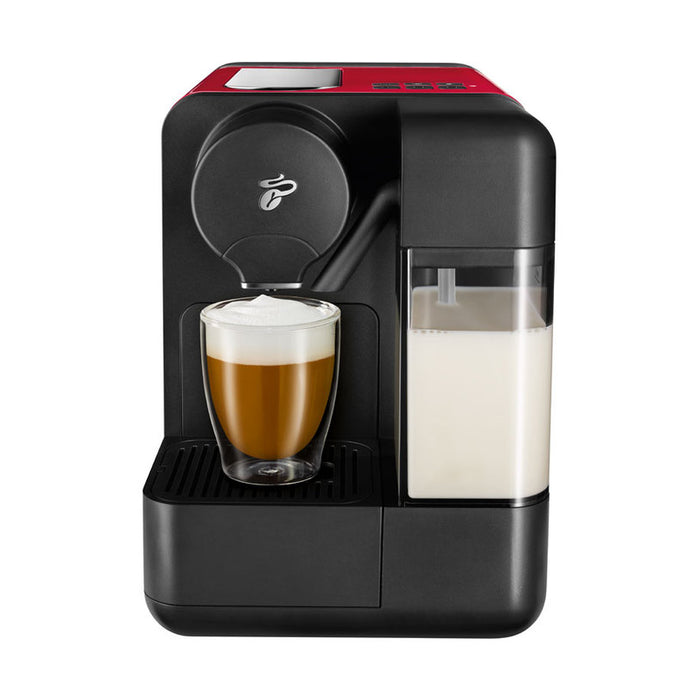 Capsule coffee machine TCHIBO MILK RED 15.00 bar, 1200.00 ml, AUTOMATIC CAPPUCCINO SYSTEM, RED