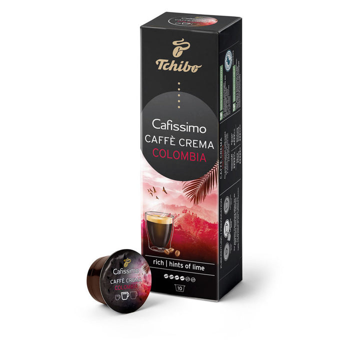 CAFE TCHIBO CAFISSIMO CREMA COLOMB. 10 pcs