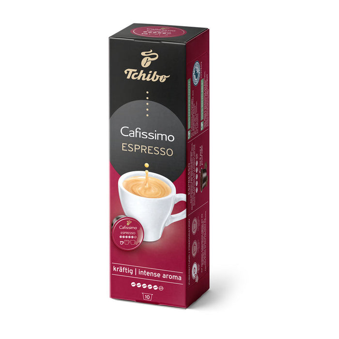 COFFEE TCHIBO CAFISSIMO ESP.INT.AROMA 10PCS