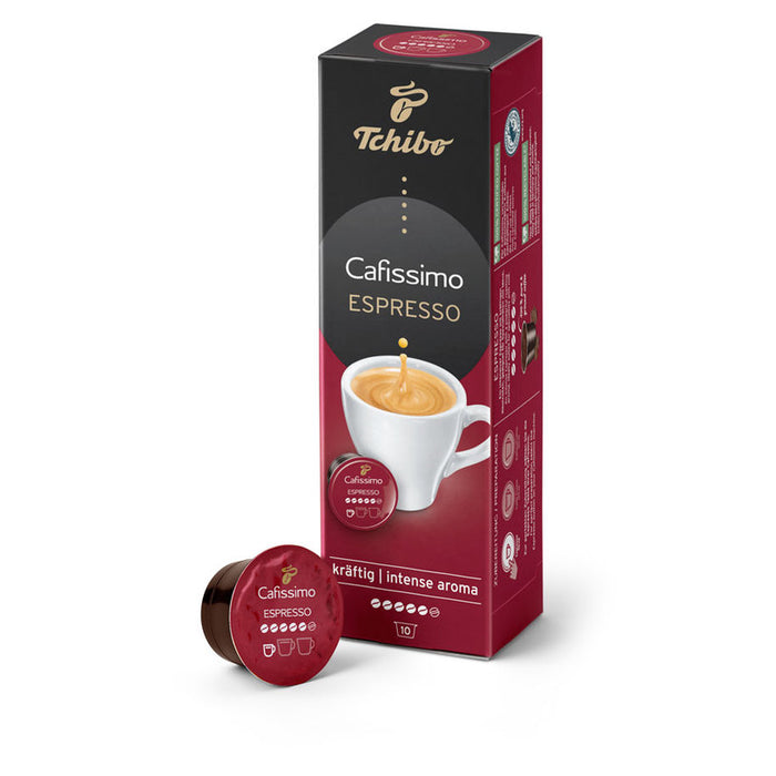 COFFEE TCHIBO CAFISSIMO ESP.INT.AROMA 10PCS