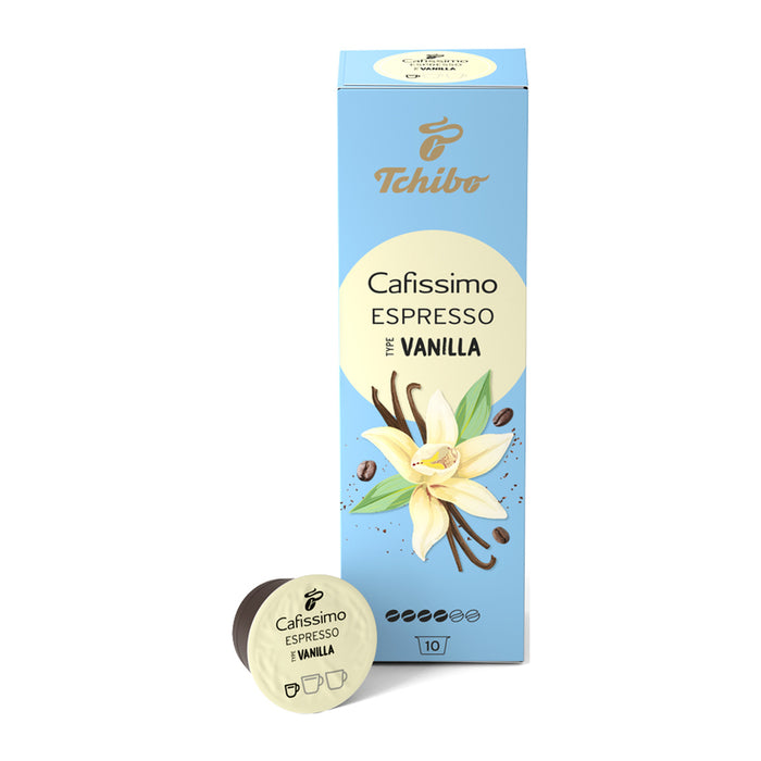 COFFEE TCHIBO CAFISSIMO ESP.VANILLIA 10 PCS