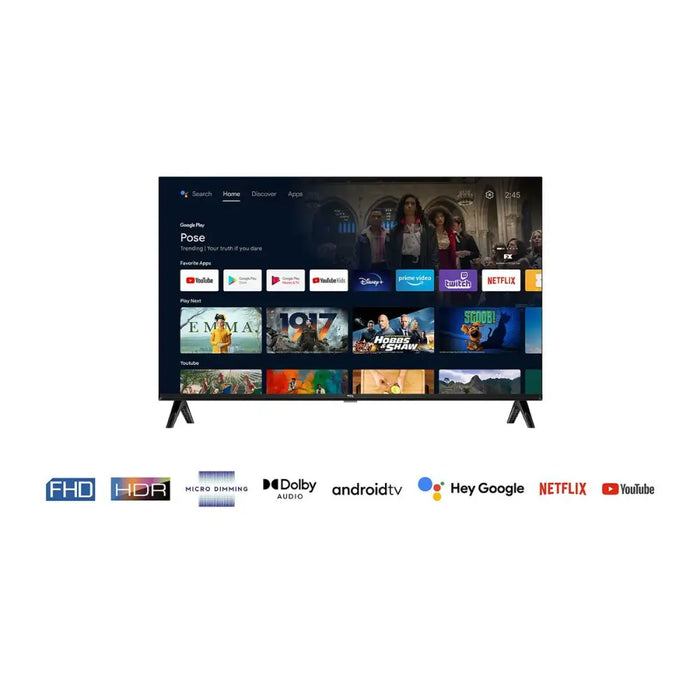 TCL 32inch FHD Android TV HDR Dolby Audio 2x8W Multisound 32S5400AF - Телевизори<<<Телевизори<<<Аудио Видео Дисплеи и
