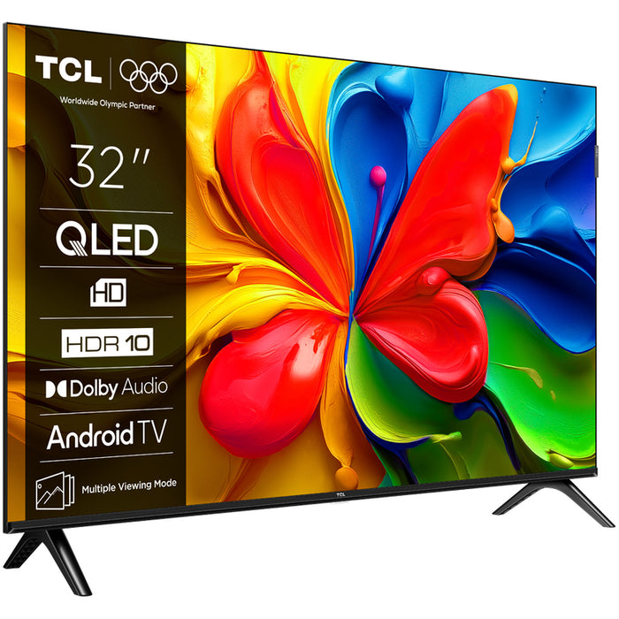TV TCL 32S41K QLED SMART TV, ANDROID TV, 32.0 ", 80.0 cm