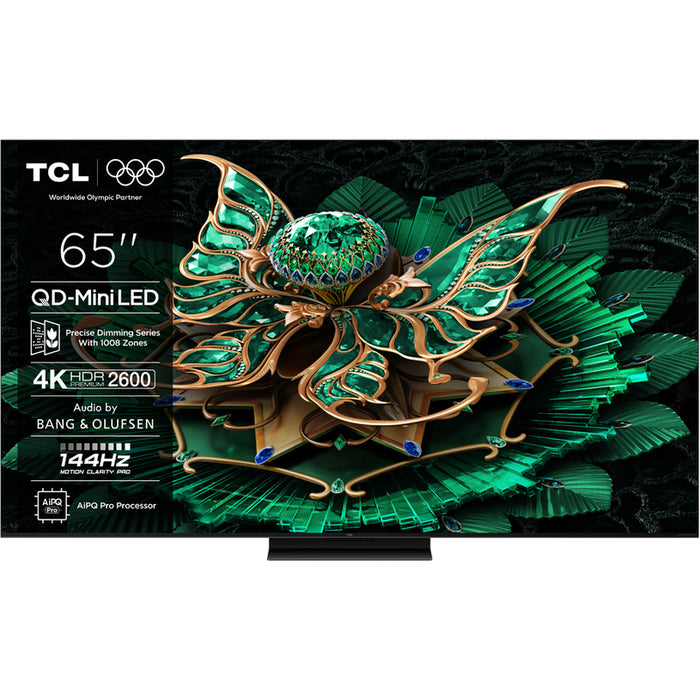 TV TCL 65C71K 4K Ultra HD QD-Mini LED SMART TV, GOOGLE TV, 65.0 ", 164.0 cm