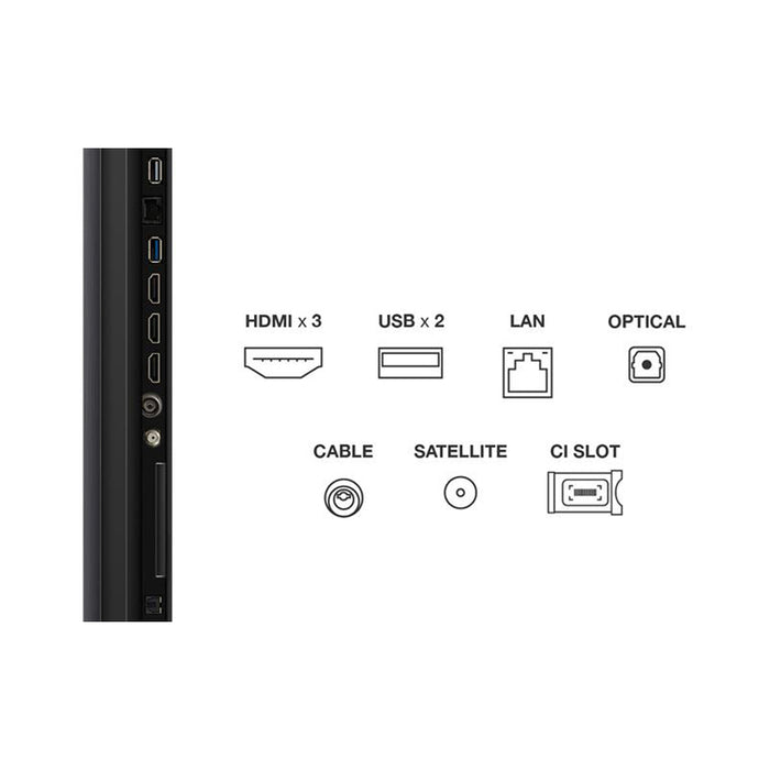 TV TCL 55C6KS 4K Ultra HD QD-Mini LED SMART TV, GOOGLE TV, 55.0 ", 139.0 cm