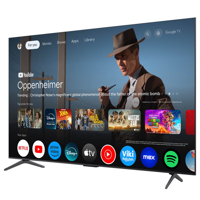 TCL C6KS 65C6KS TV 165.1 cm (65") 4K Ultra HD Smart TV Wi-Fi Metallic