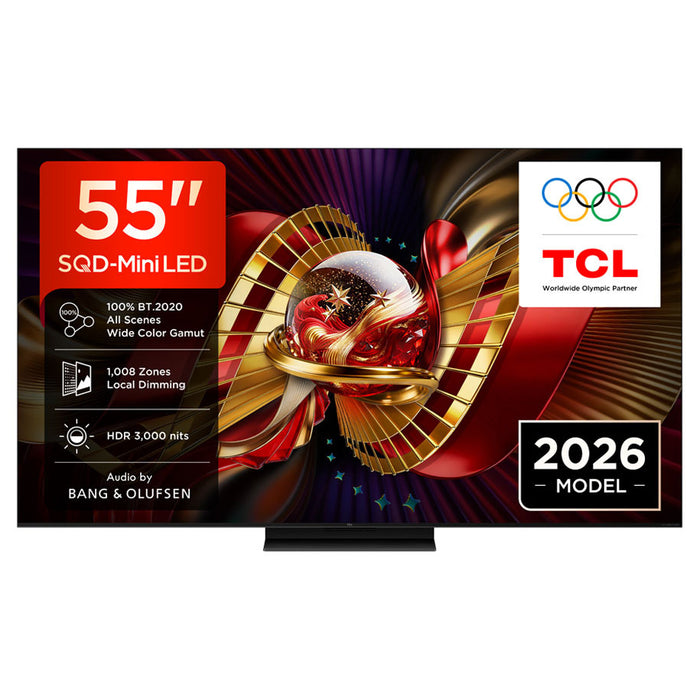 TV TCL 55C8L 4K ULTRA HD SQD-Mini LED SMART TV, GOOGLE TV, 55.0 ", 139.0 cm