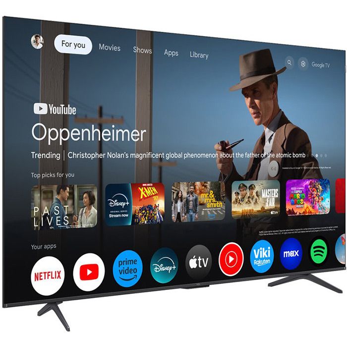 TV TCL 75QLED810, 75" QLED, 4K HDR, Google TV, Game Master 3.0